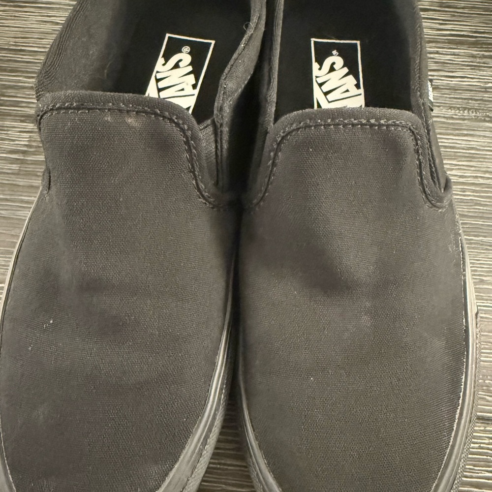 Vans women’s Black Slip-On Shoes